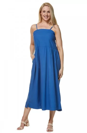 Wide maxi dress HOLLY from organic pima cotton for women