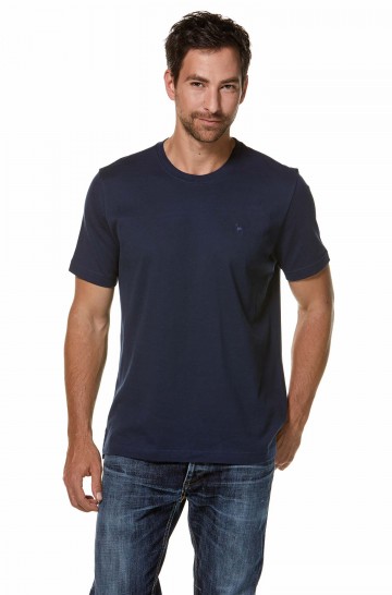 Round NeckT-Shirt made of organic pima cotton and Royal Alpaca for men