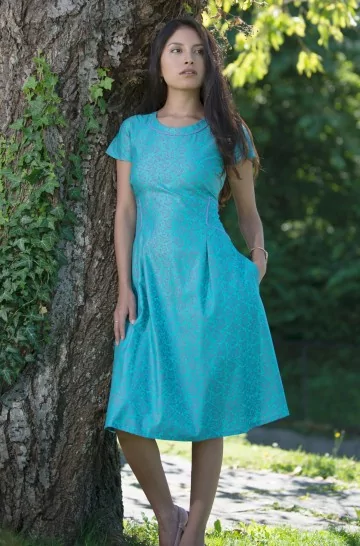 Kleid SARA aus 100% Pima Bio Baumwolle