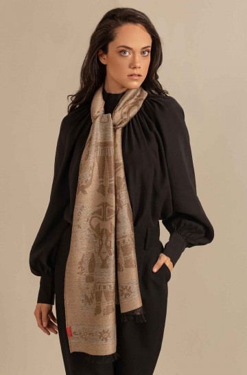 NAZCA-38 shawl Milenium collection from KUNA