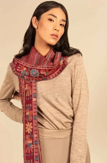 NAZCA-14 Shawl Milenium collection from KUNA