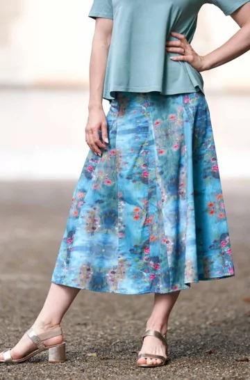 Skirt GISELE organic pima cotton