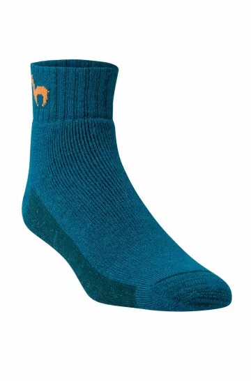 Alpaca socks ANTI SLIP short with 52% alpaca & 35% wool