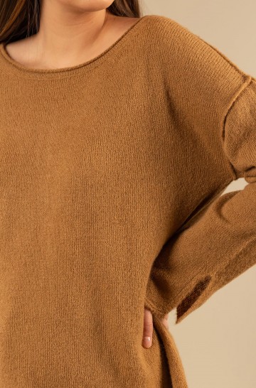 Alpaca sweater UNICORNIO made of baby alpaca and silk-mix