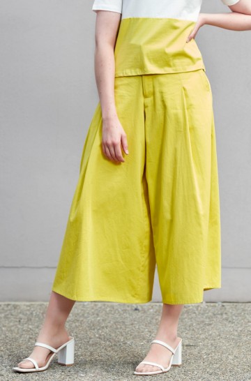 Culotte trousers ANNA made of organic pima cotton for women