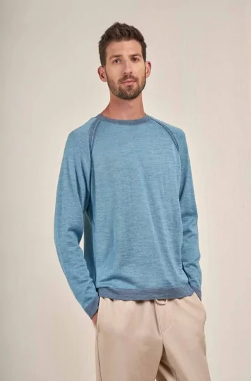 Alpaca sweater VELARDE in alpaca-silk mix