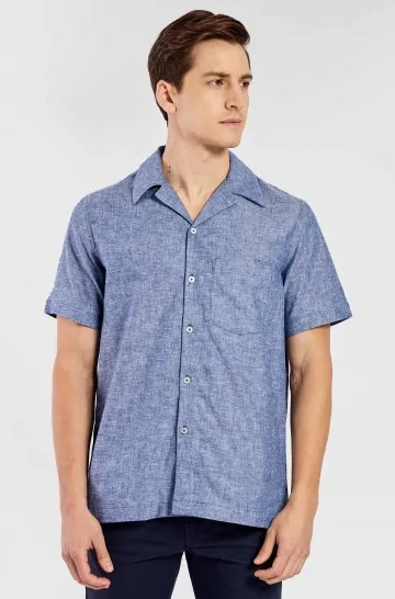 Shirt VASCO in cotton & linen