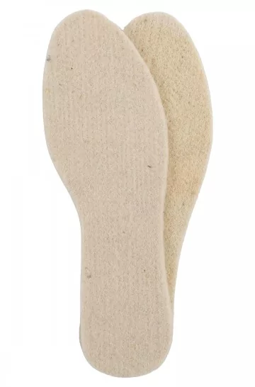 Alpaca THERMAL SOLES (rubberized) made of 70% alpaca & 30% sheep wool