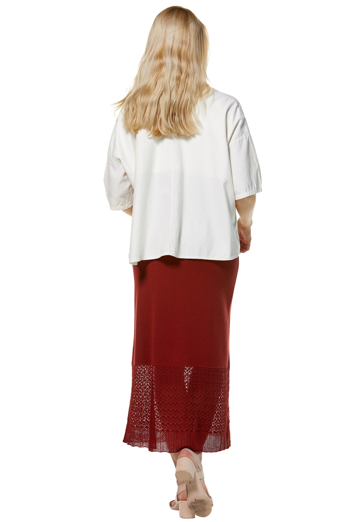 Bluse ARIS-weiss
