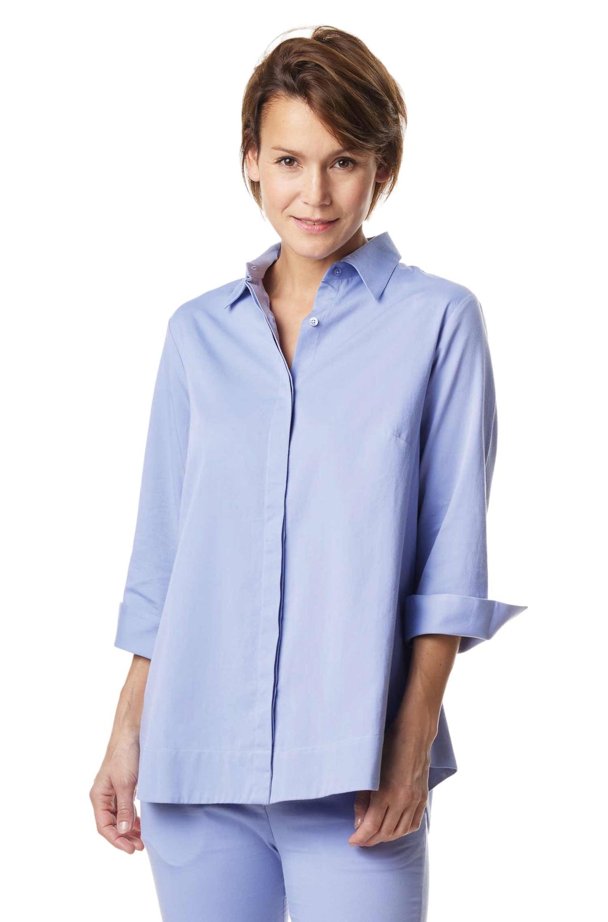 Bluse AMELIE-purple pastel
