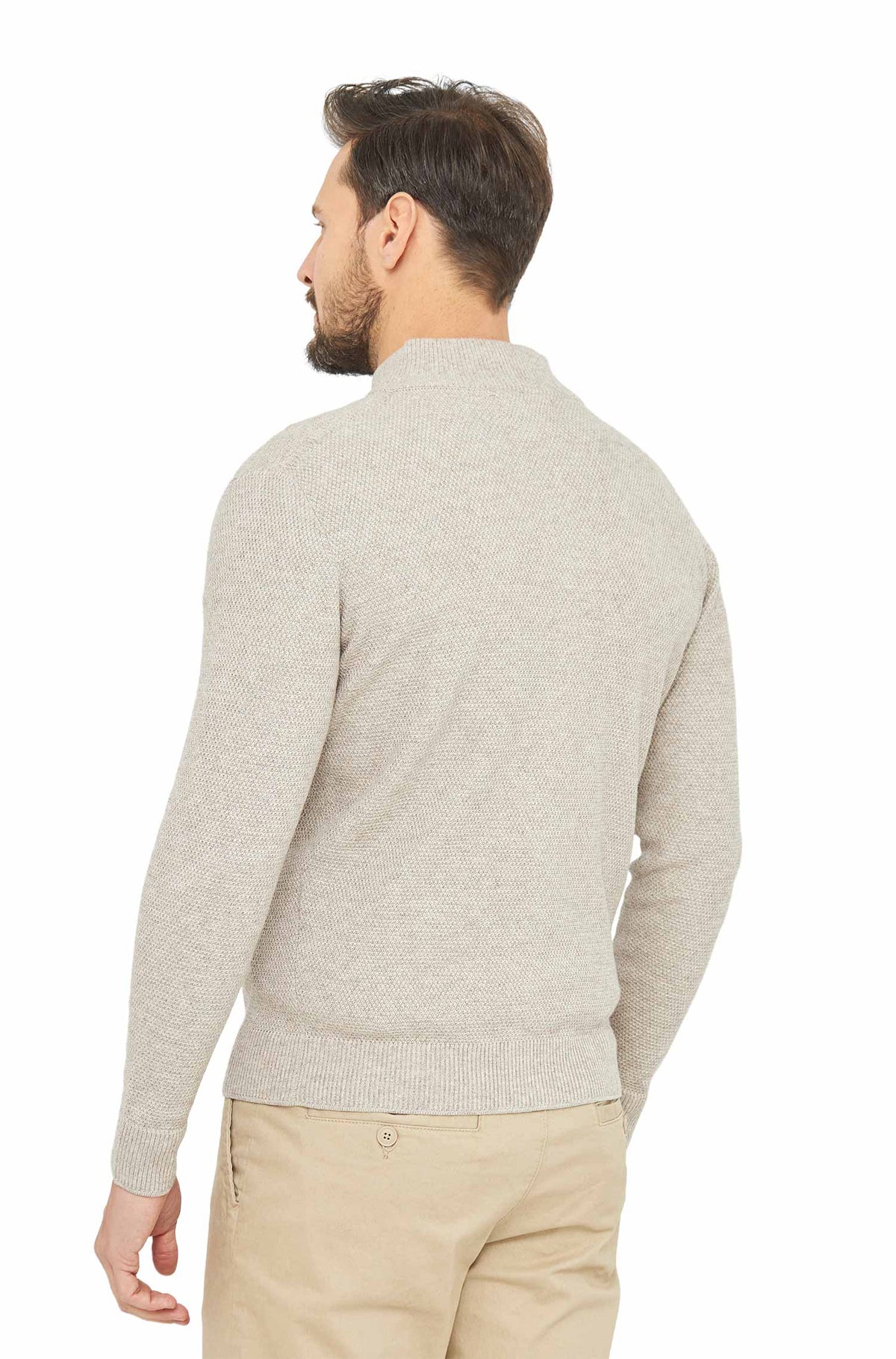 Alpaka Strickjacke ALAYO-beige