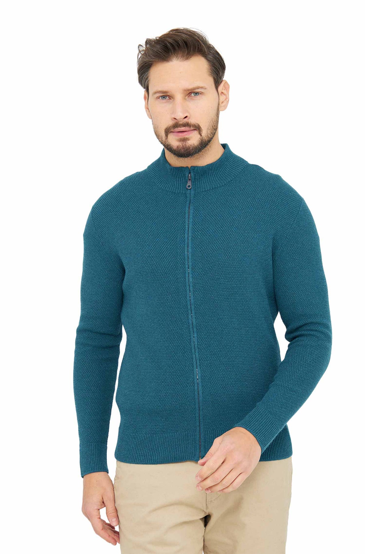 Alpaka Strickjacke ALAYO-laguna