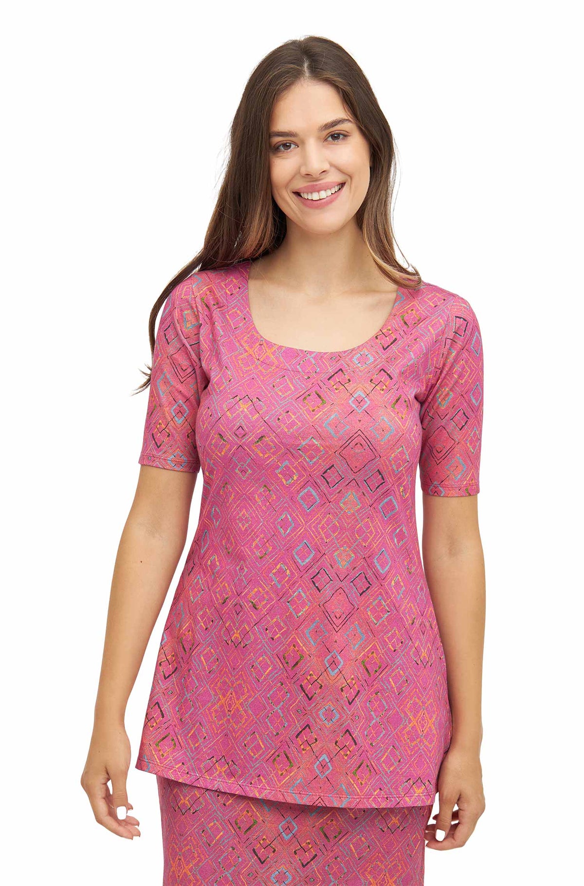 Tunika Shirt SELINA-rubine