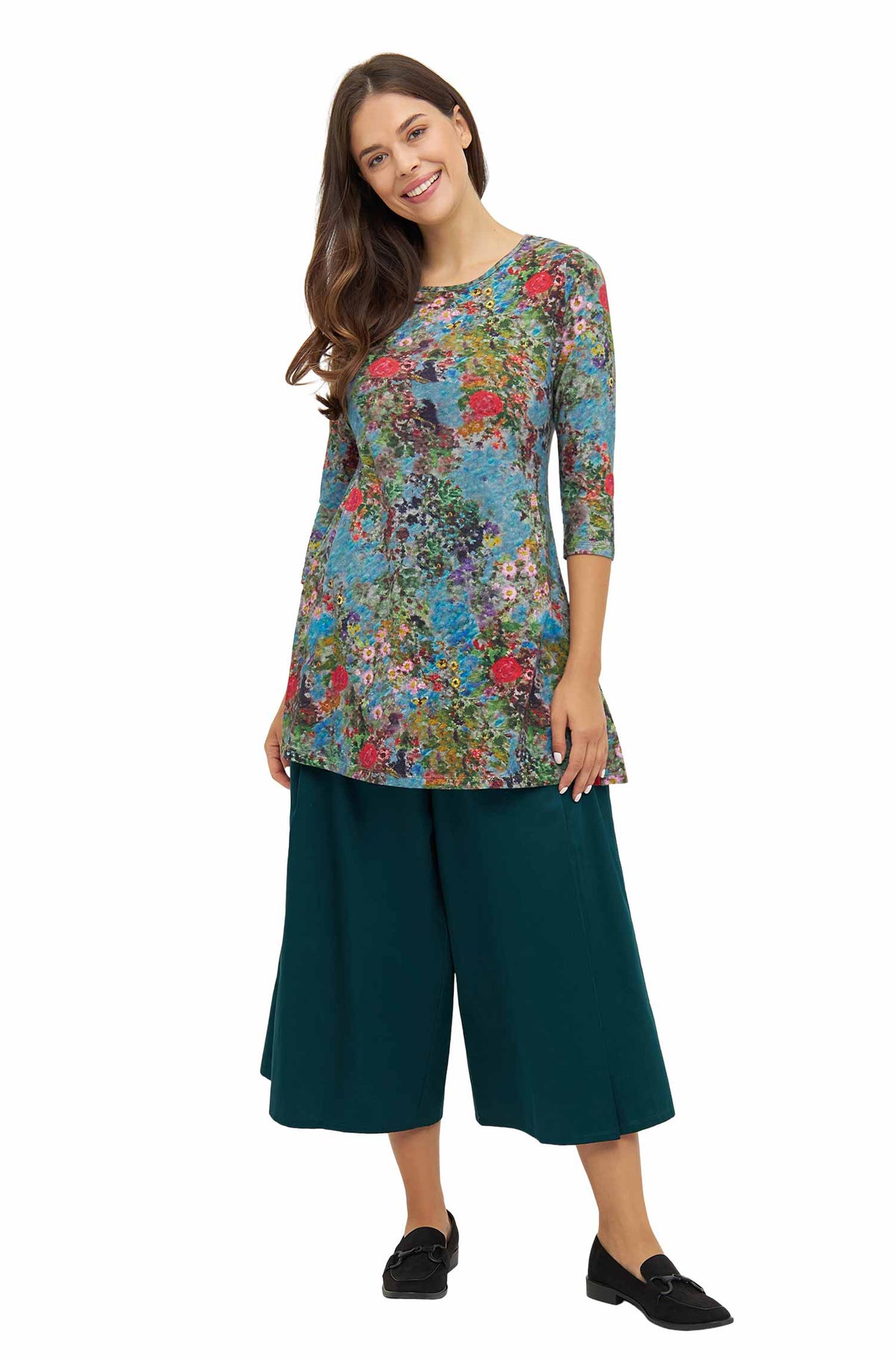 Tunika Shirt CATALINA-summer garden