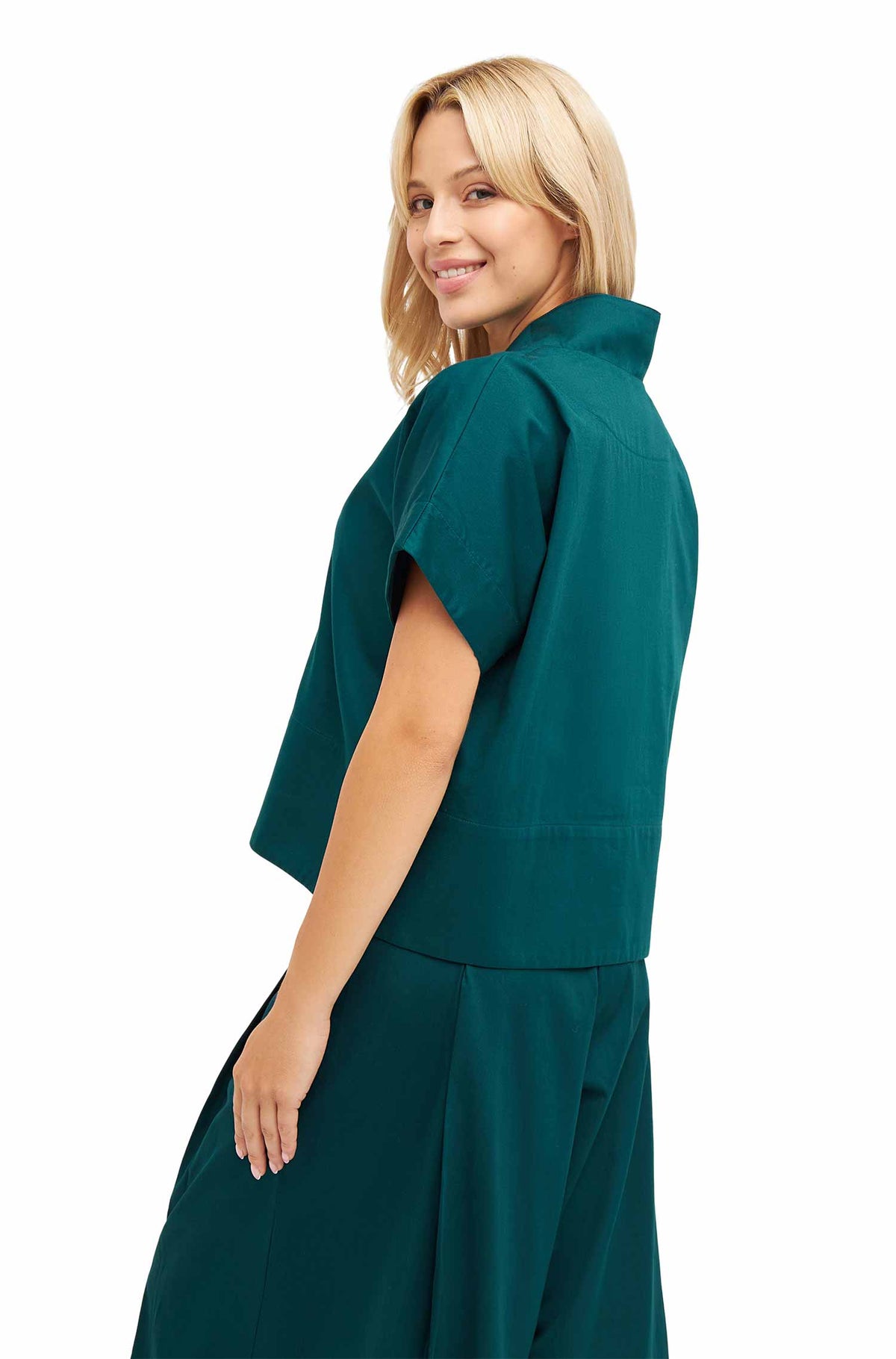 Bluse MARA-deep-green
