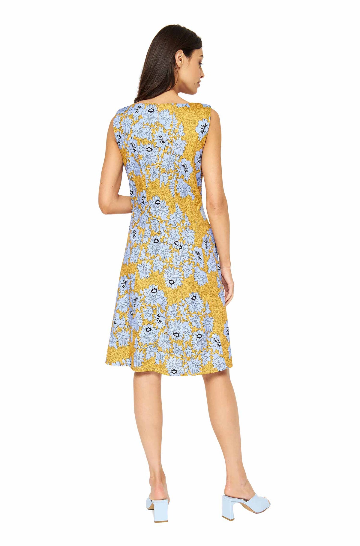 Kleid MATILDE-ocean flower