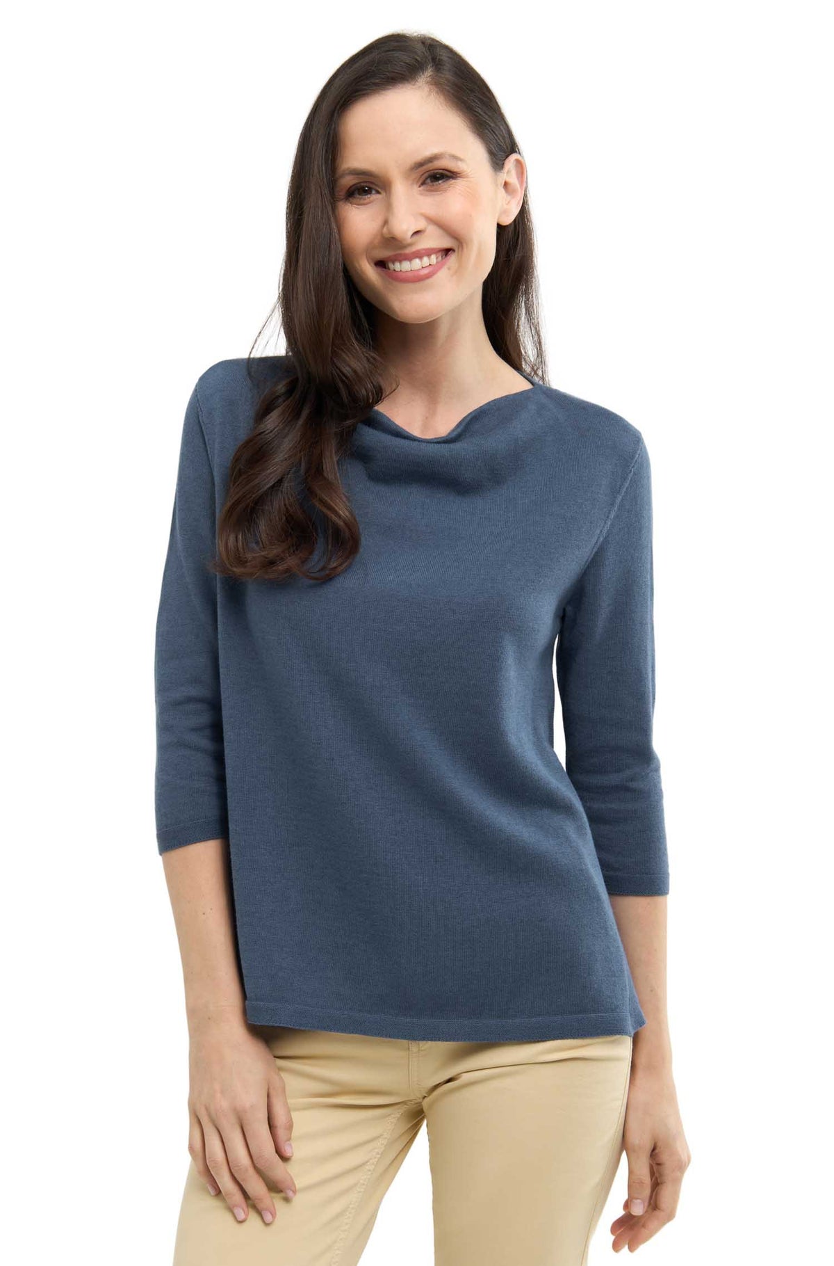 Pullover VEGA-paloma blau
