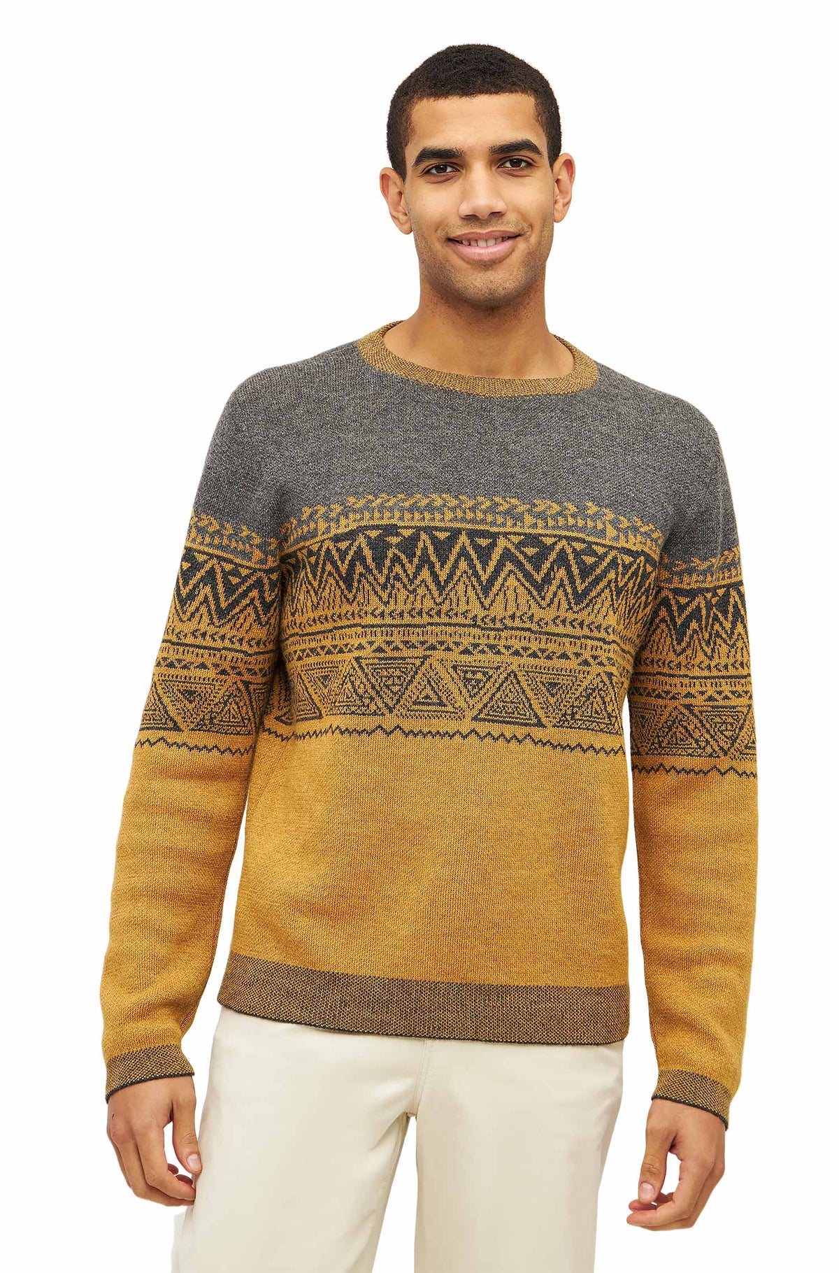 Alpaka Pullover GIORGIO-anthrazit