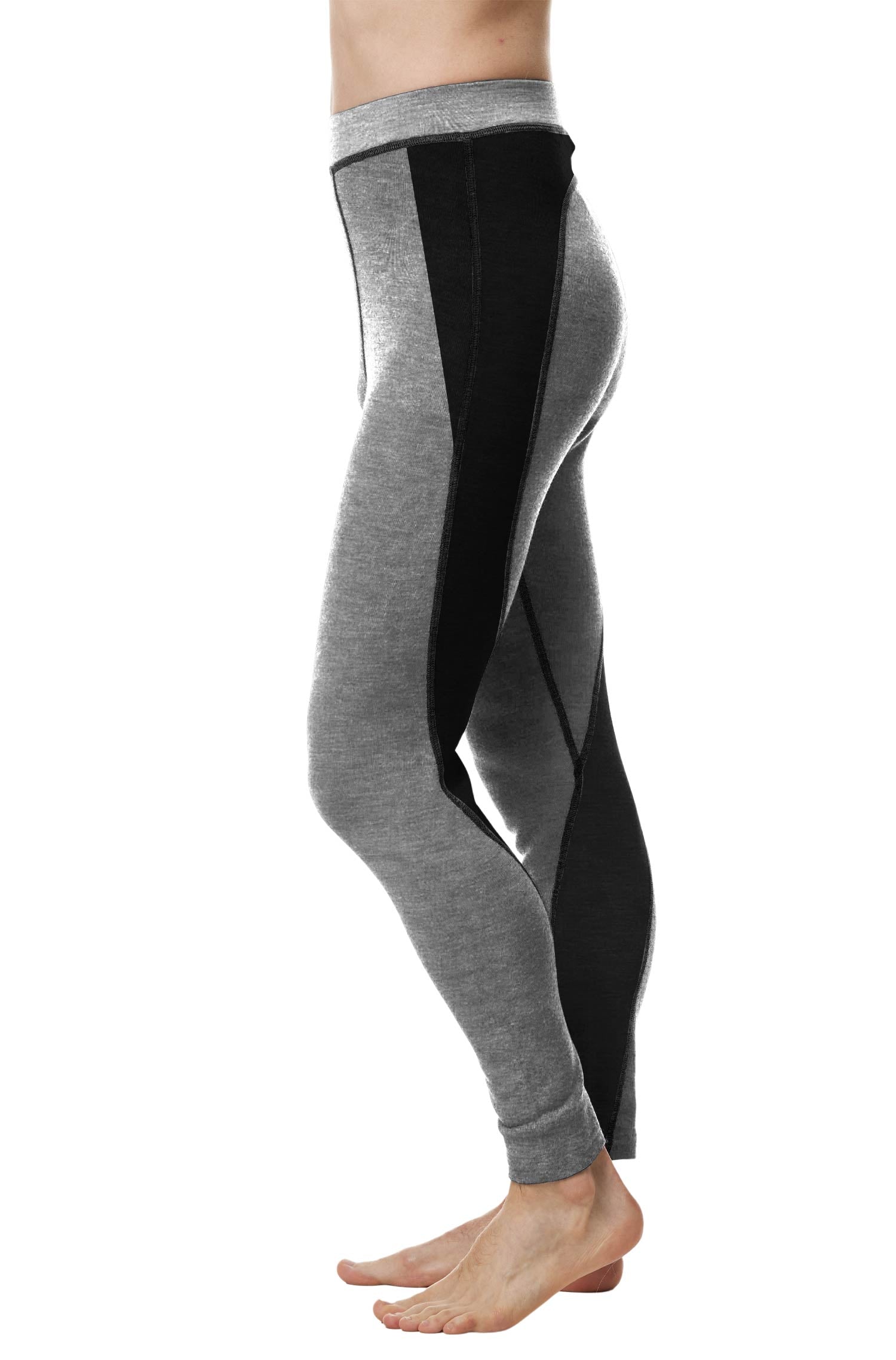 Thermo-Funktionswäsche ST. MORITZ für Herren mit Alpaka-Mix-grau