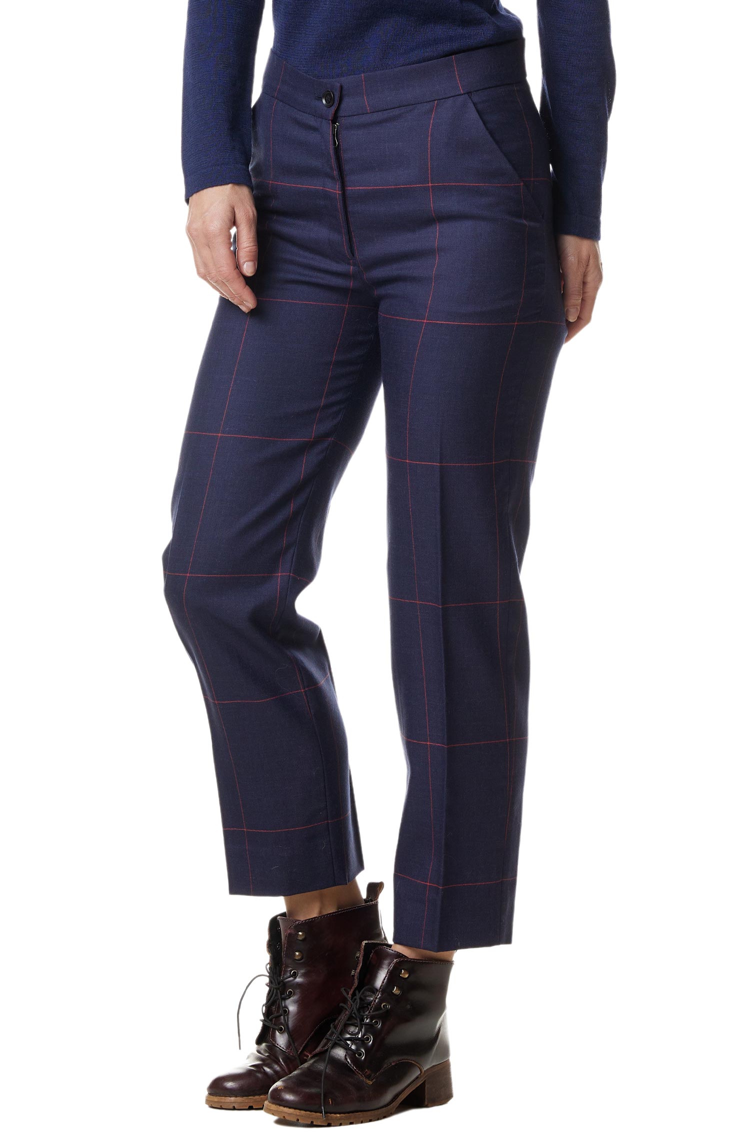 Hose PERDON aus 50% Baby Alpaka-midnight blue