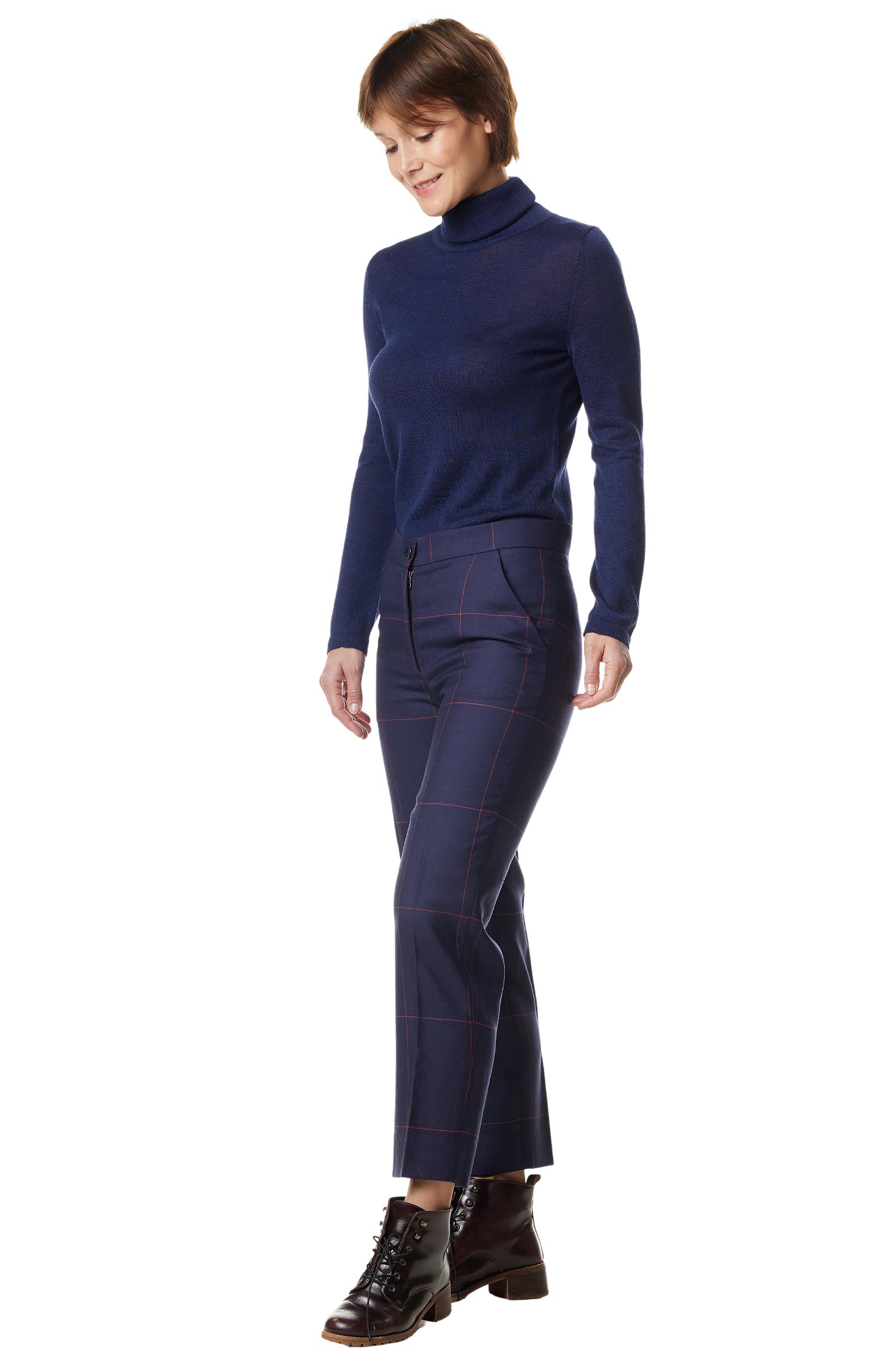 Hose PERDON aus 50% Baby Alpaka-midnight blue