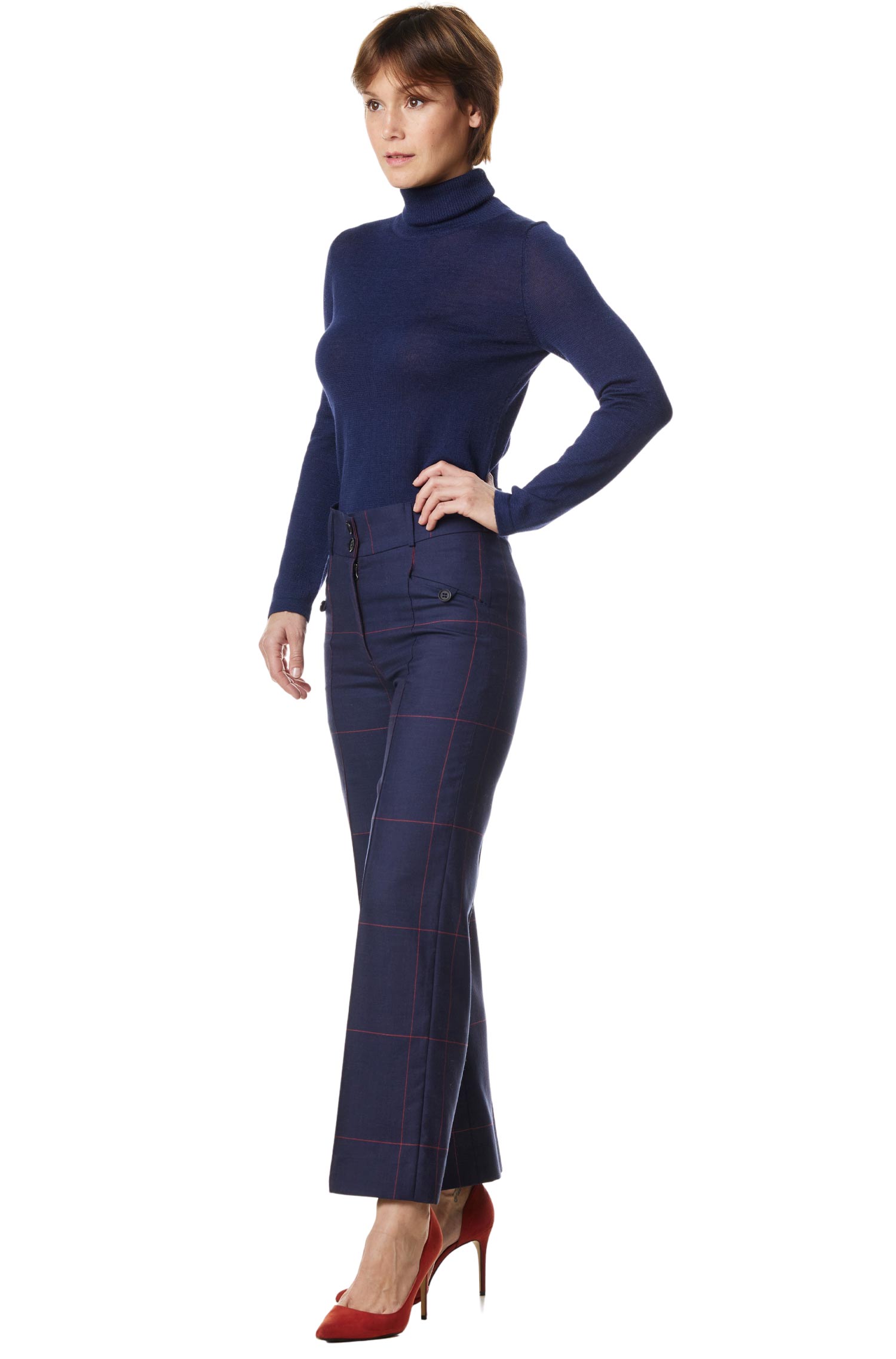 Marlenehose PERDON-midnight blue