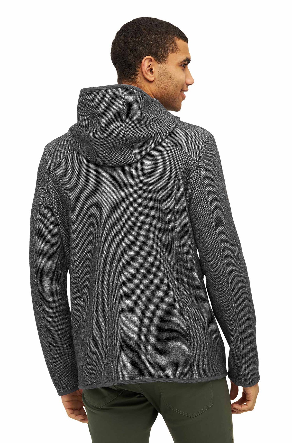 Alpaka Kapuzenjacke ALPACA SPORT-anthrazit