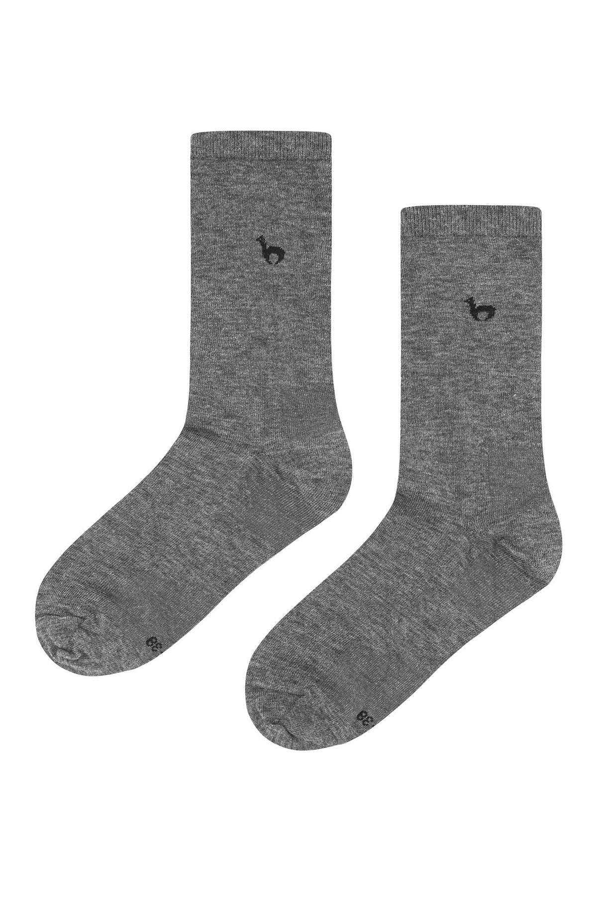 Alpaka Socken BUSINESS-grau