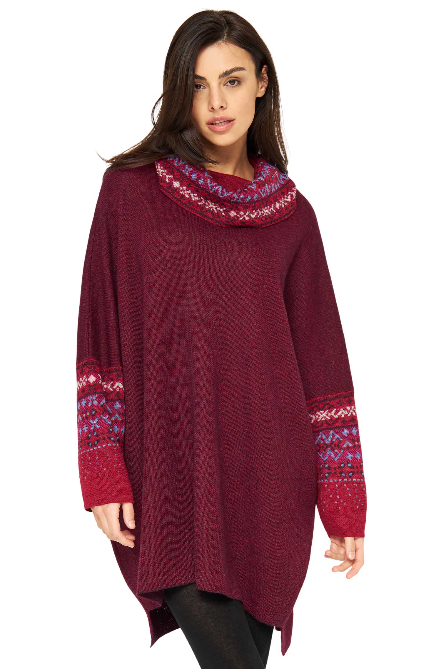 Alpaka Rollkragen-Pullover PUKA aus 100% Baby Alpaka-puka