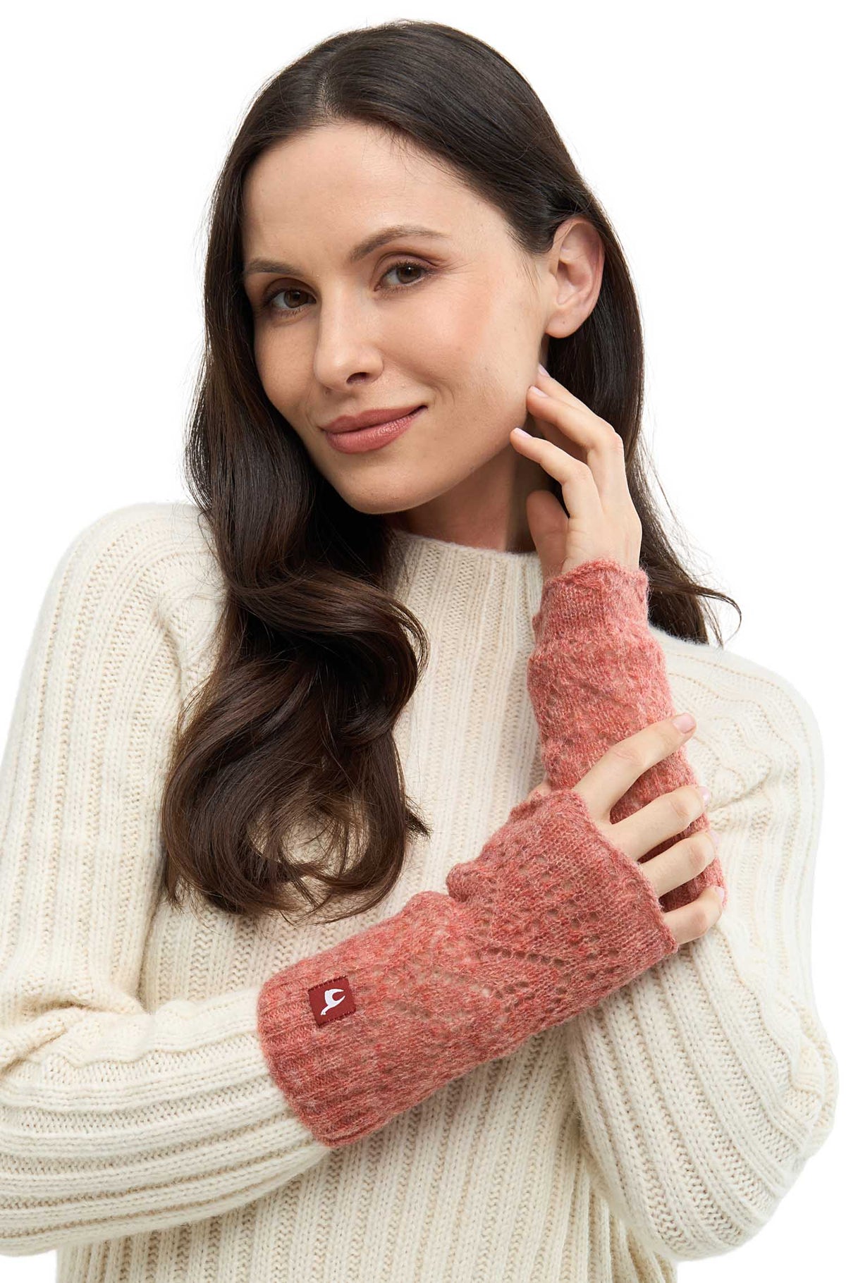 Alpaka Pulswärmer HADIA-rosa