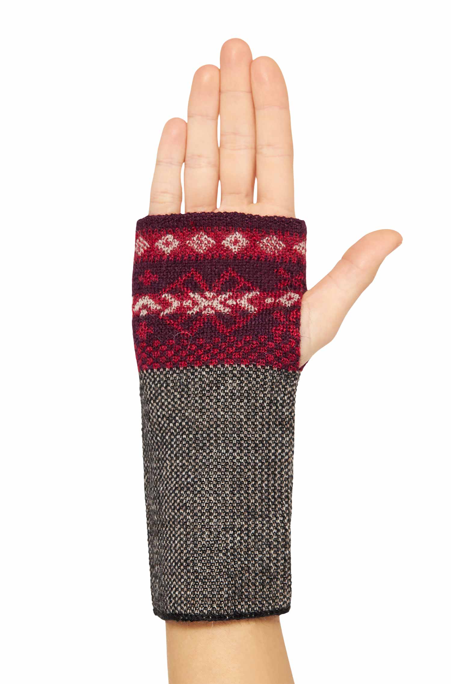 Alpaka Pulswärmer PUKA aus 100% Baby Alpaka-puka