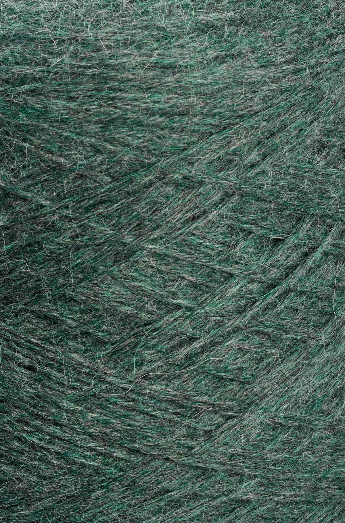 Baby Alpaka Wolle PURE | 1kg Kone-grün melange