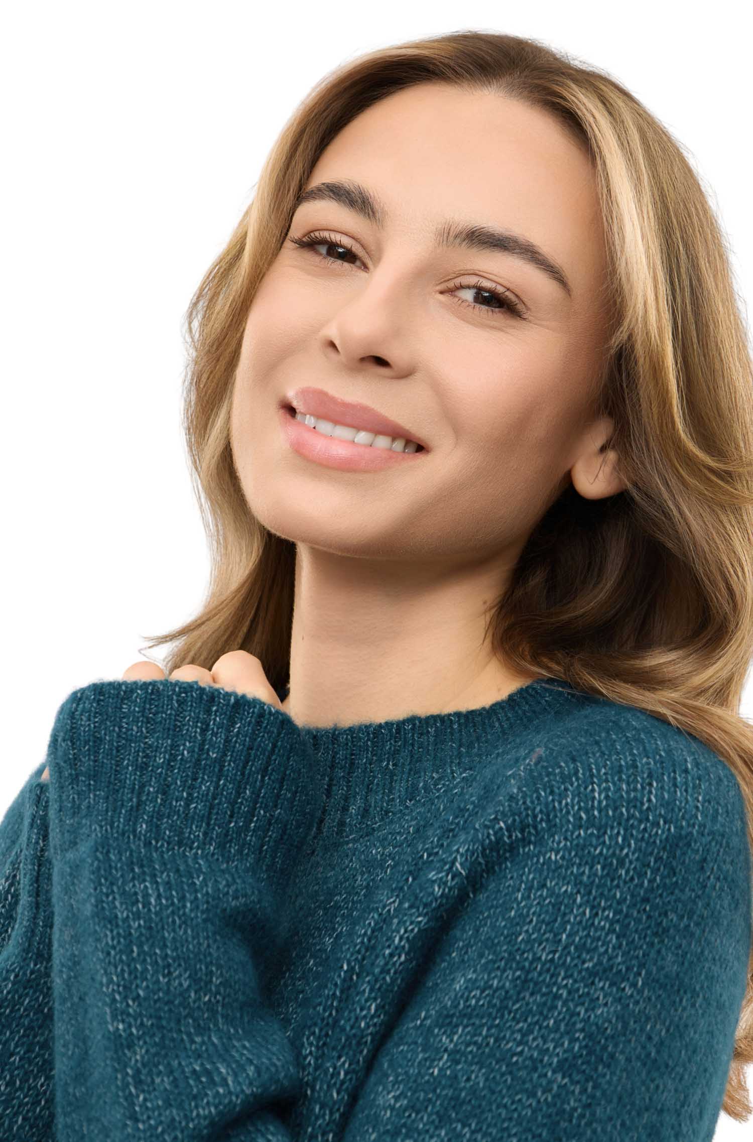Alpaka Pullover ELLA-ultramarin