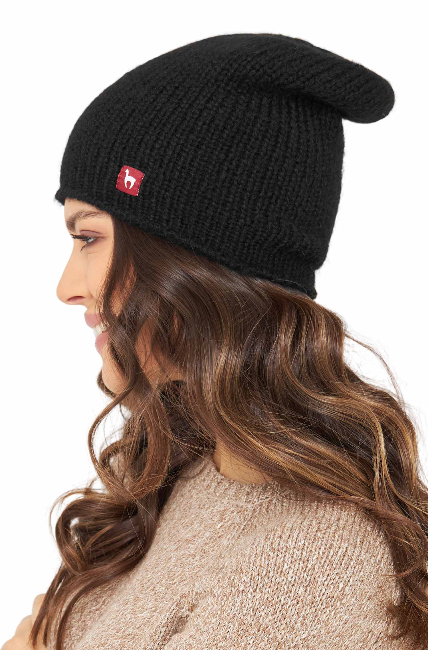 Alpaka Mütze TARIK-schwarz