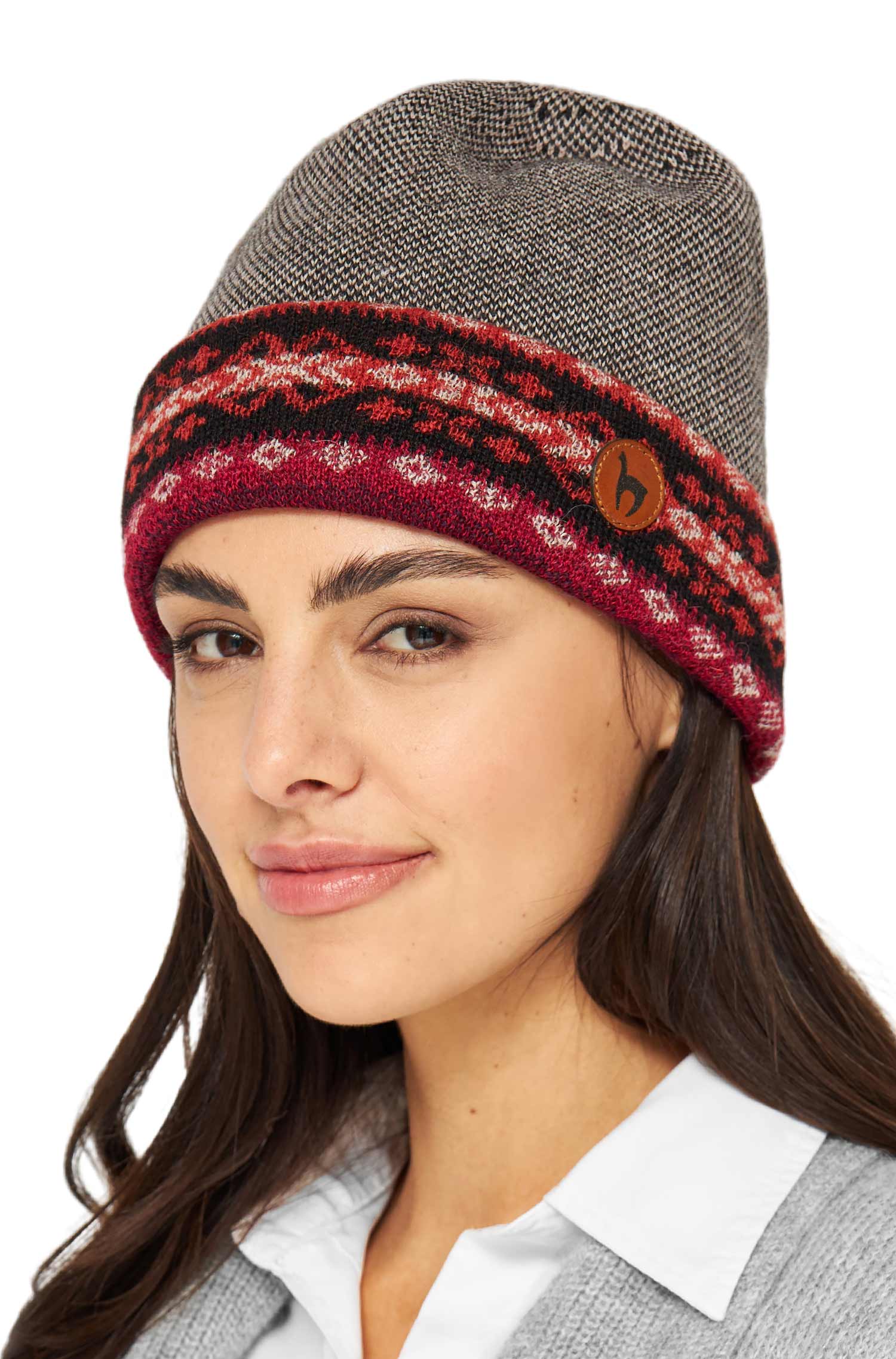 Alpaka Wendemütze PUKA-puka