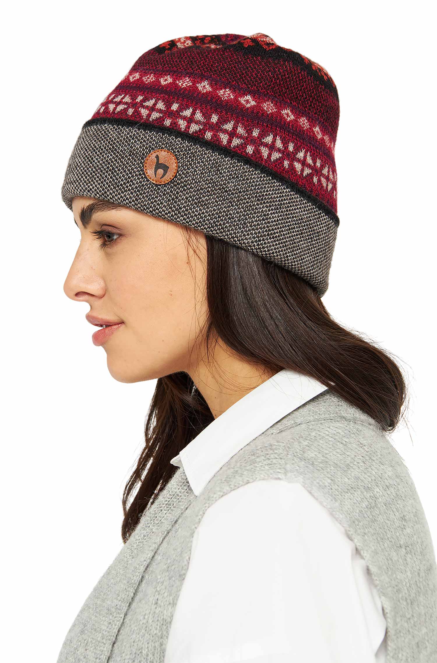 Alpaka Wendemütze PUKA-puka