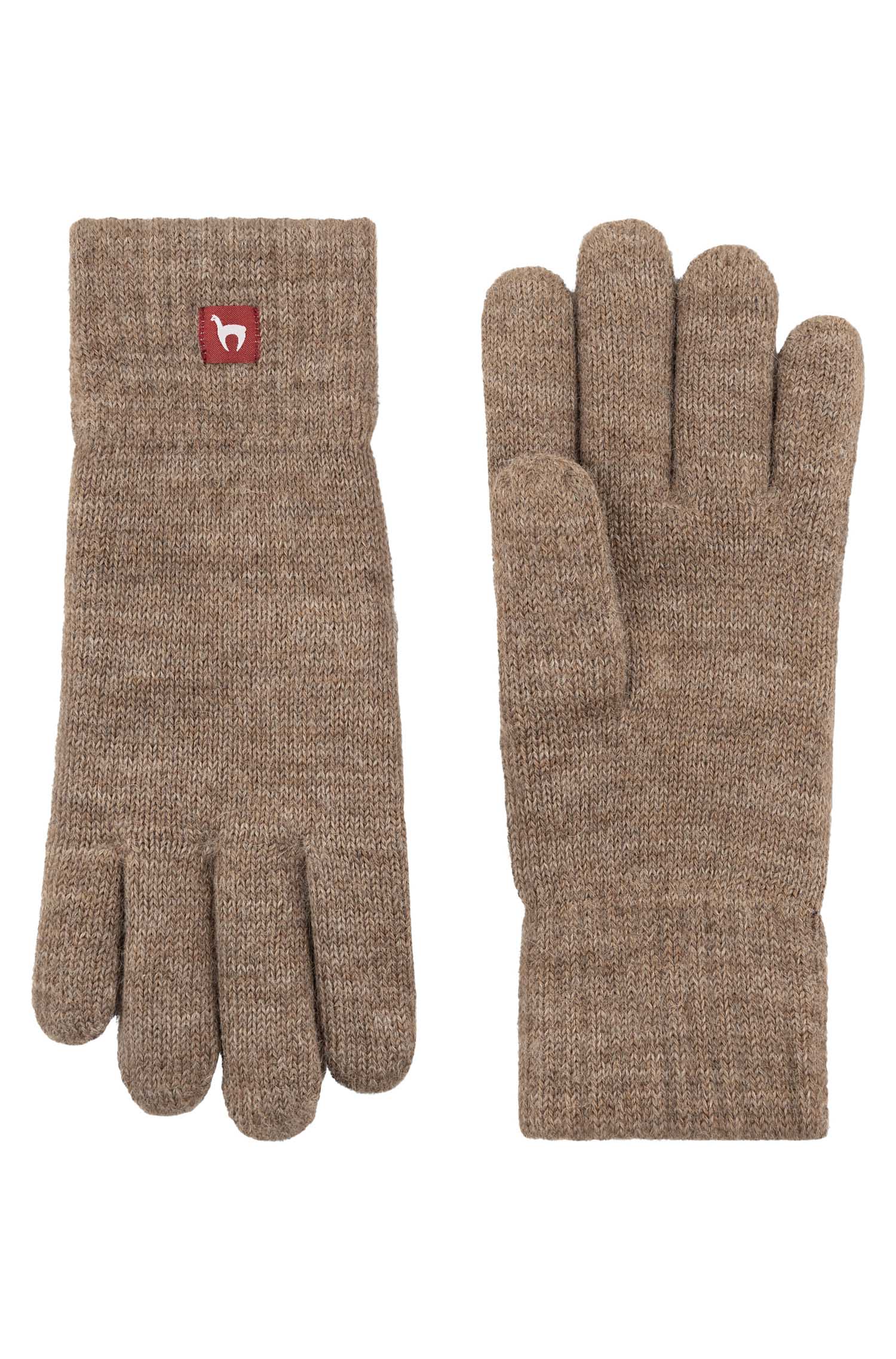 Alpaka Handschuhe UNI | gefüttert-kakao