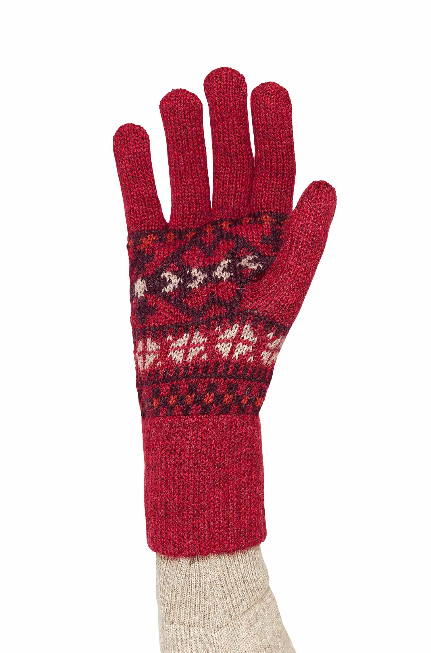 Alpaka Handschuhe PUKA-puka