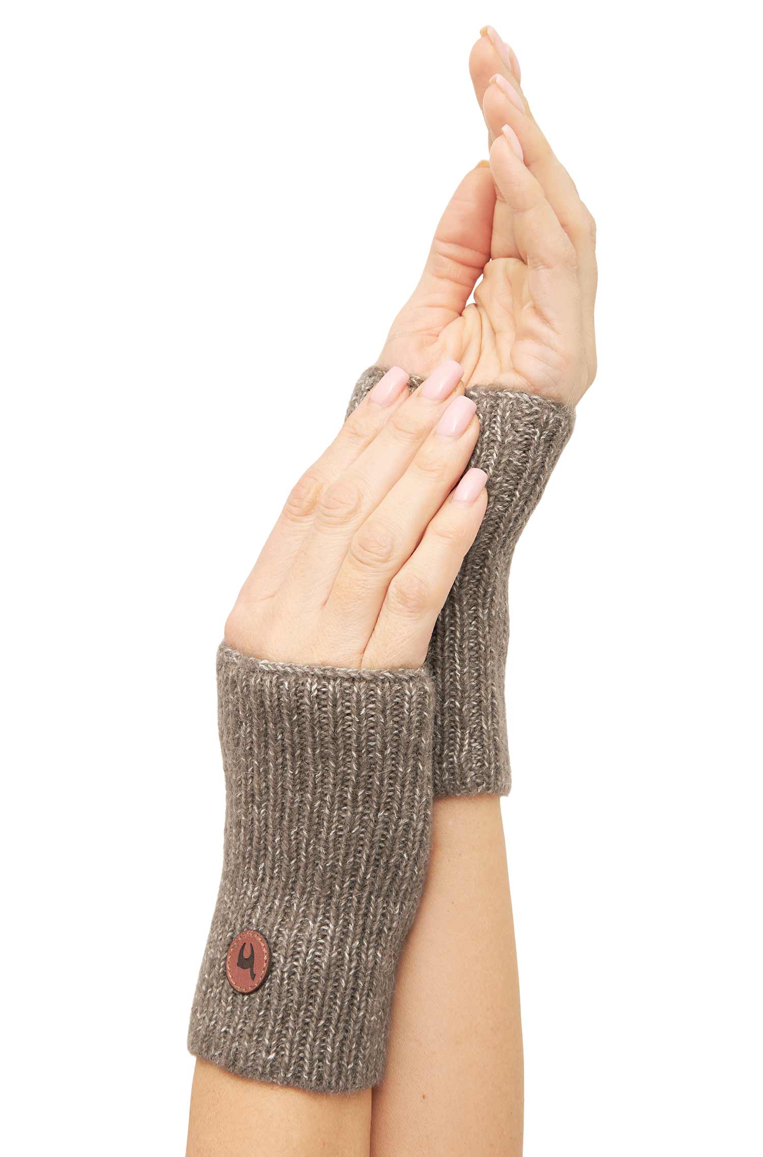 Alpaka Pulswärmer PACA-taupe
