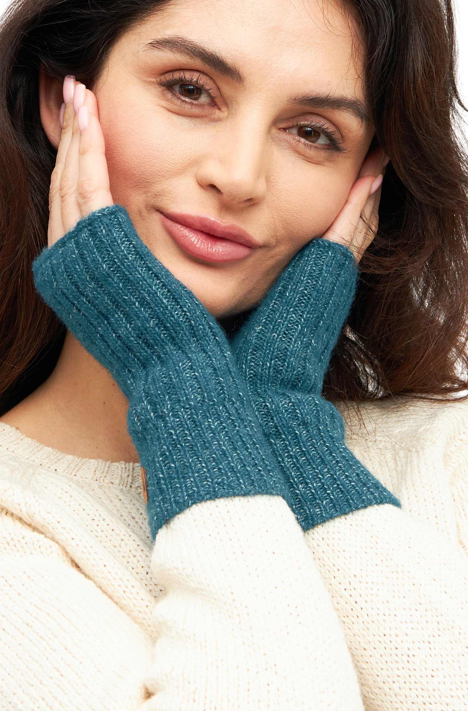 Alpaka Pulswärmer PACA-ultramarin