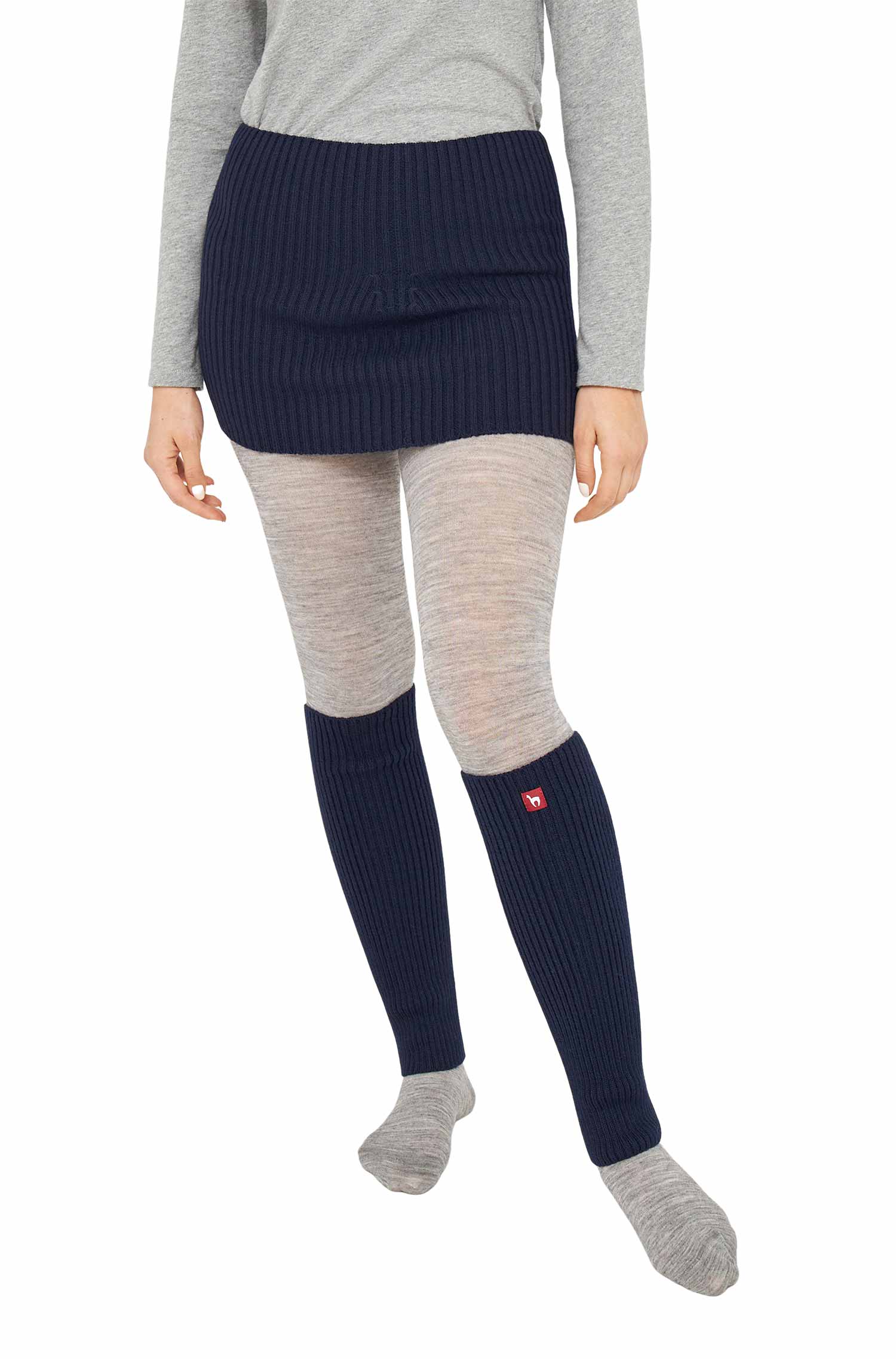 Alpaka Nierenwärmer RIPP-dark navy