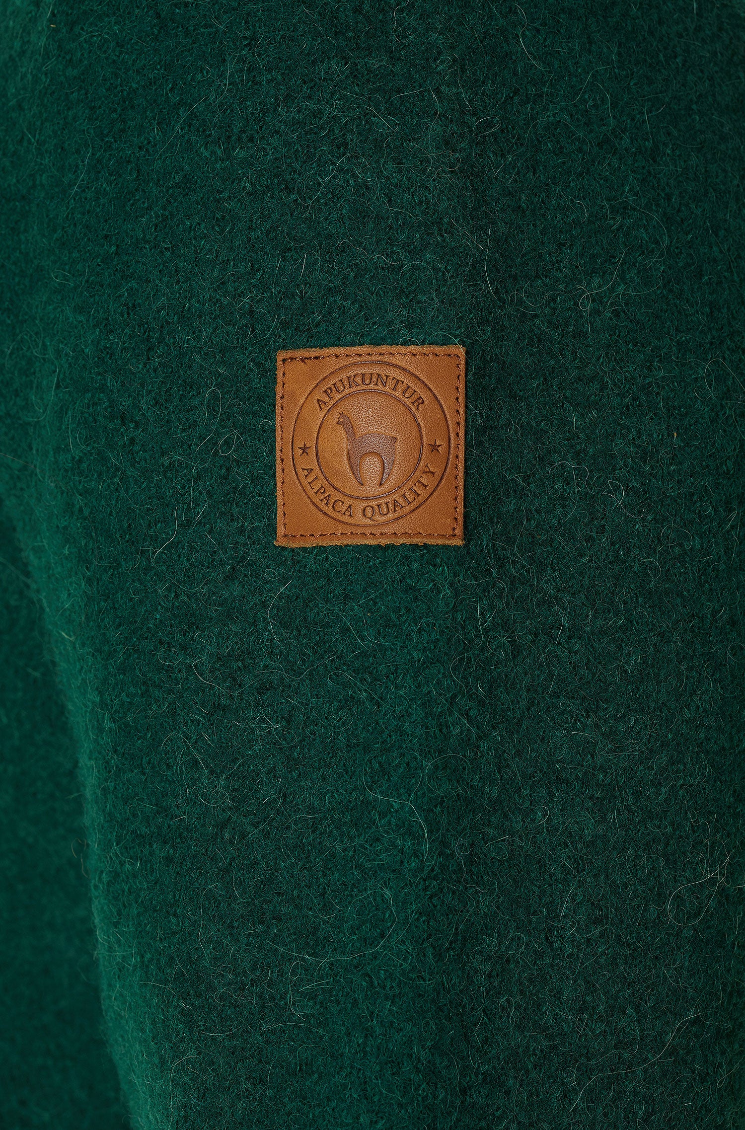 Alpaka Trachtenjacke FELIX aus Alpaka und Wolle-jagdgrün