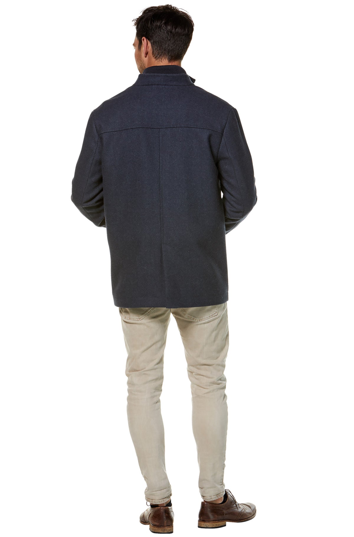 Alpaka Jacke PABLO-blau
