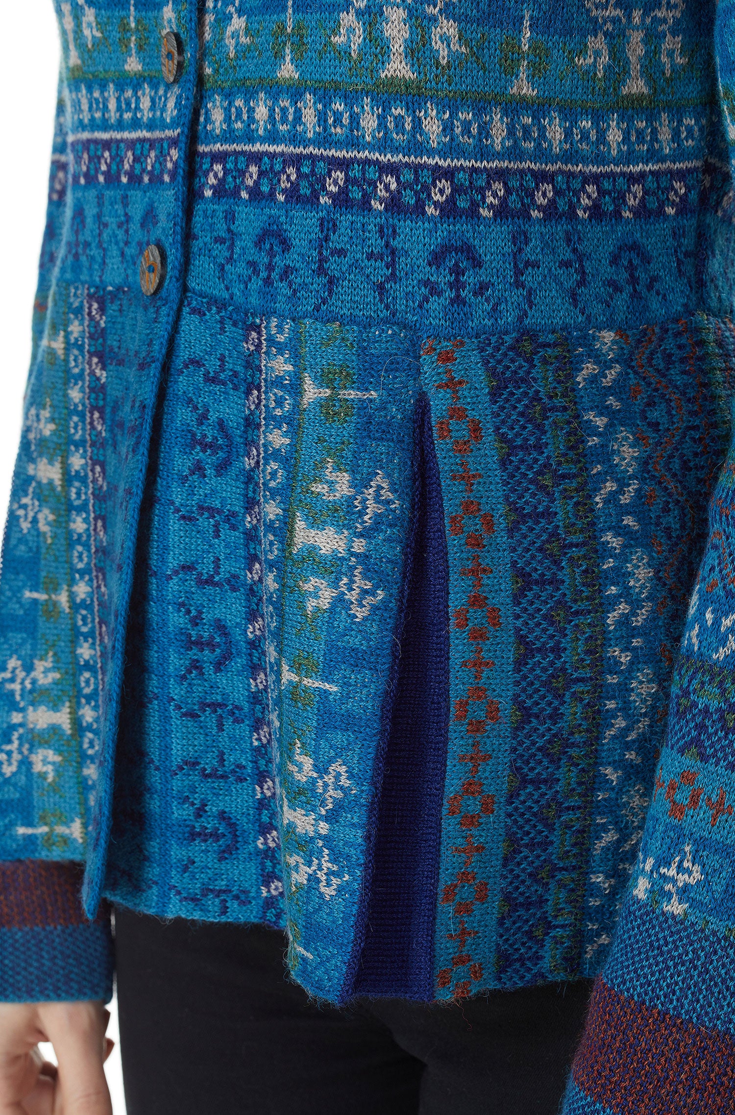 Apaka Fingerlose Handschuhe TUPAC aus 100% Baby Alpaka-rot