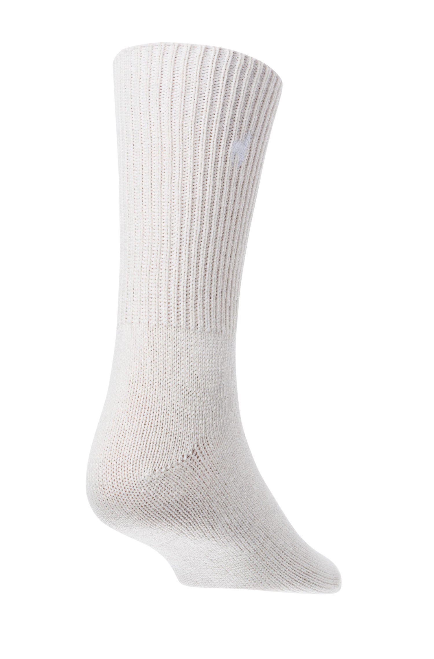Alpaka Socken SOFT aus 52% Alpaka & 18% Wolle-weiss