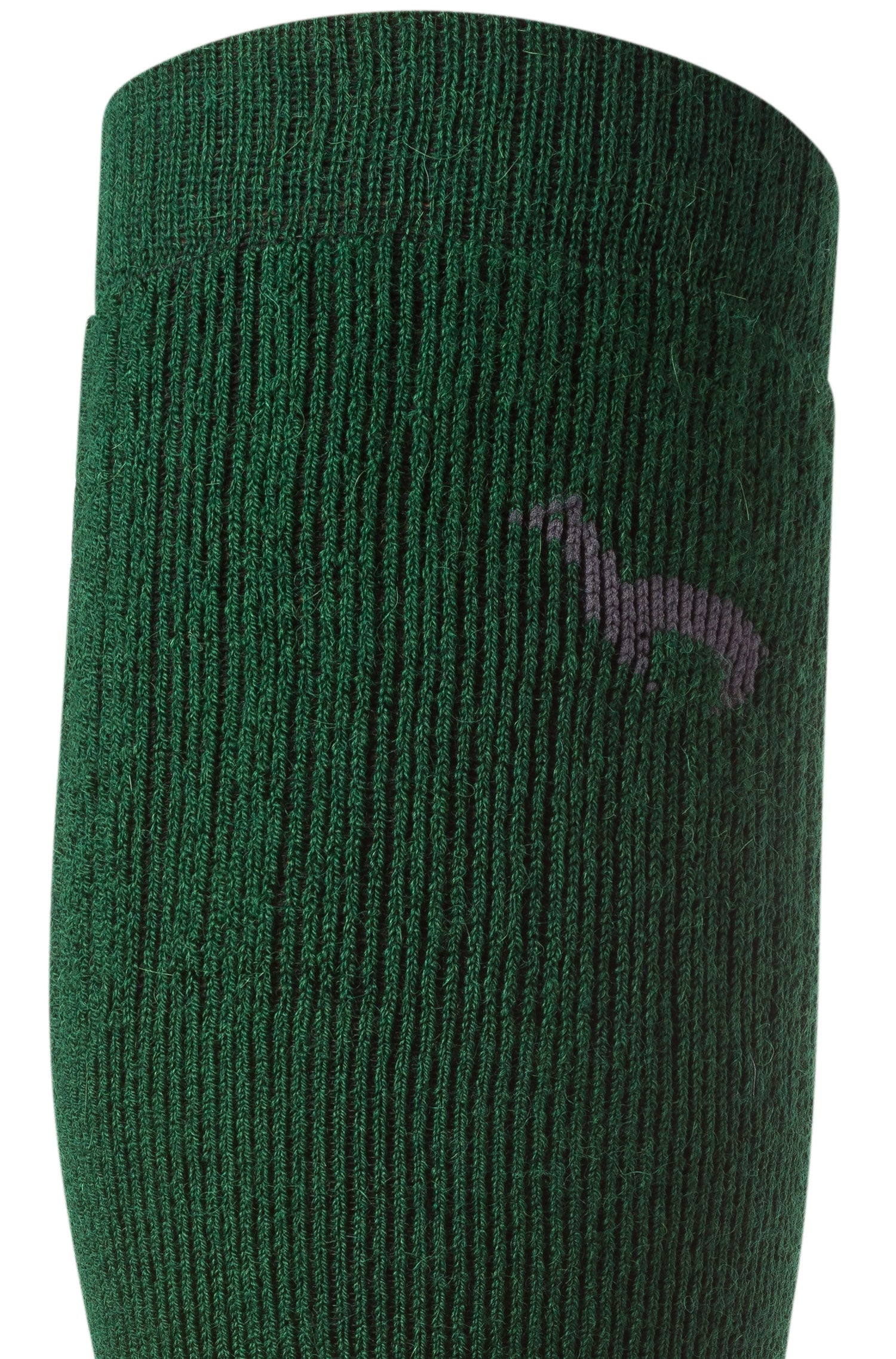 Alpaka Skisocken aus  52% Alpaka & 18% Wolle-jagdgrün