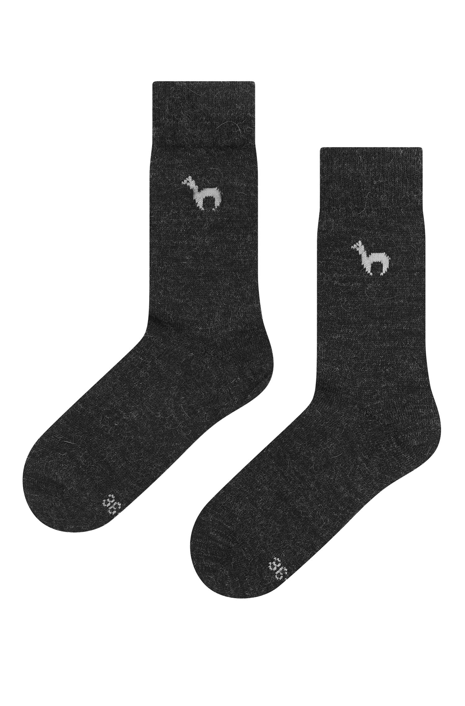 Alpaka Socken BUSINESS-dunkelgrau