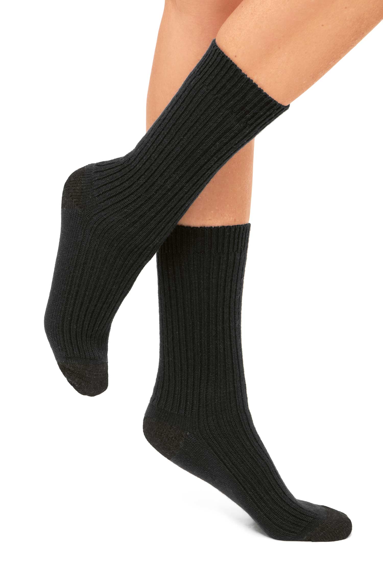 Alpaka Socken SOFT | 6er-Pack-schwarz