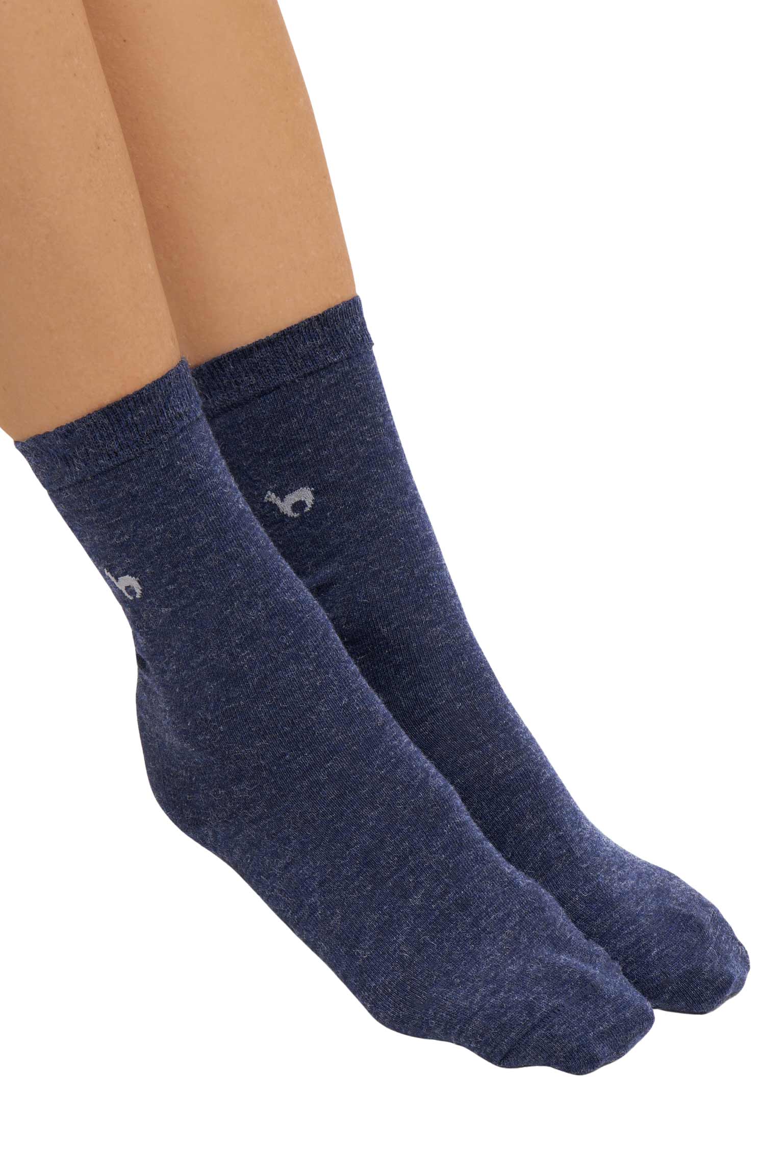 Alpaka Socken BUSINESS | 6er-Pack-navy