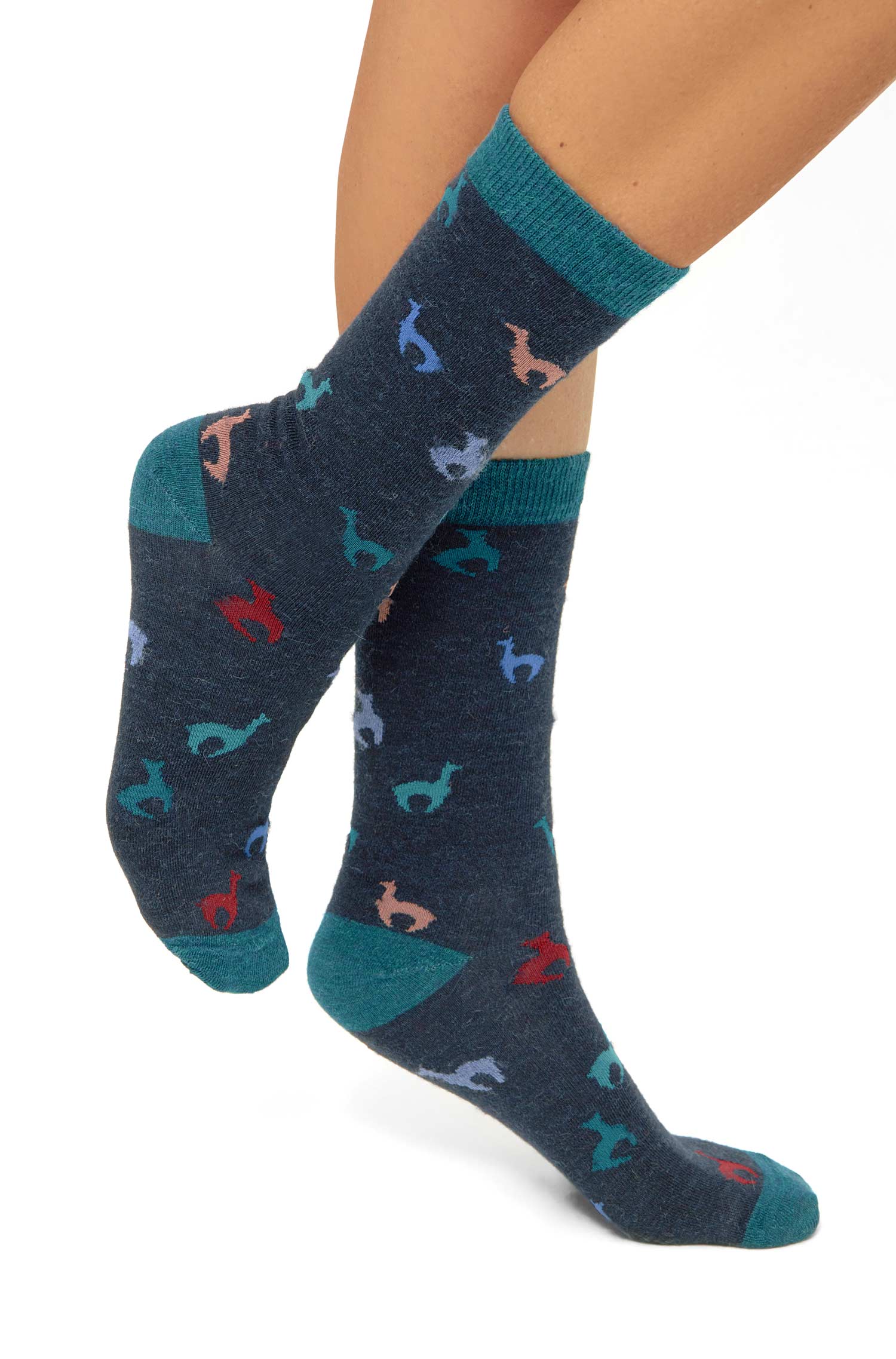 Alpaka Socken ALPAQUITAS-navy